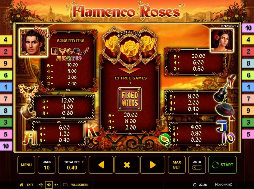 Spiele Flamenco Roses - Video Slots Online Spiele Flamenco Roses - Video Slots Online